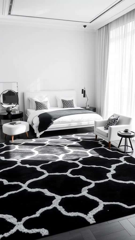 stylish geometric floor coverings