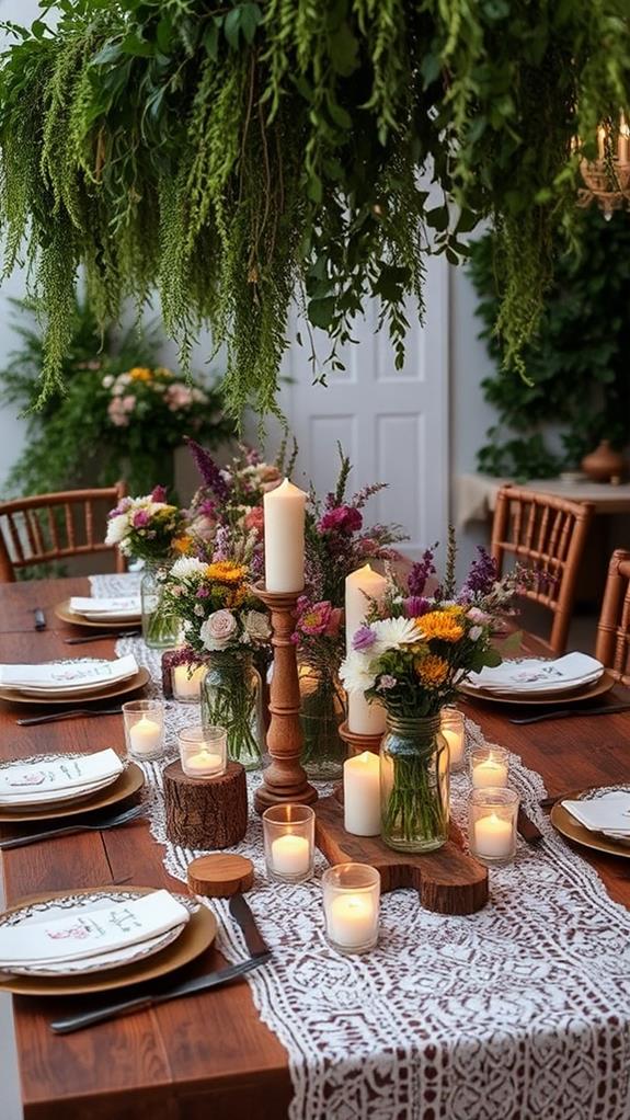 unique decorative table arrangements