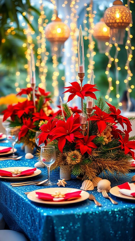 vibrant seasonal table decorations