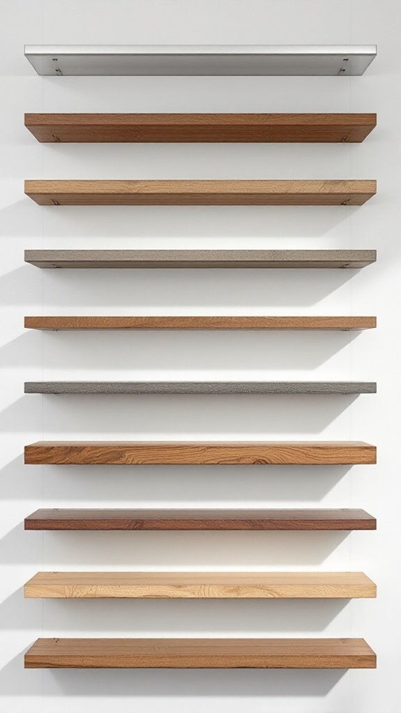 innovative floating shelf designs