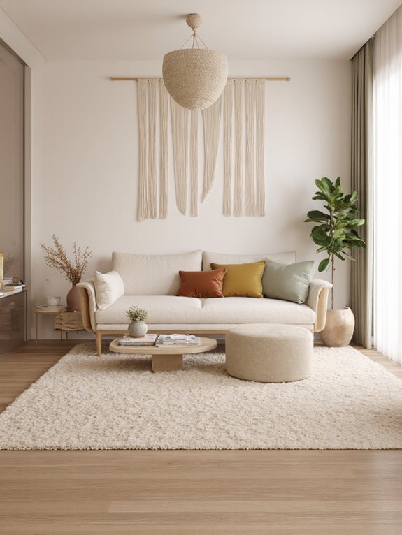 balanced minimalist boho design
