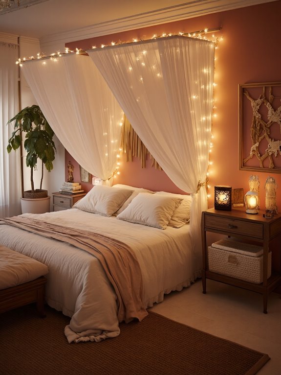 cozy enchanting lighting decor