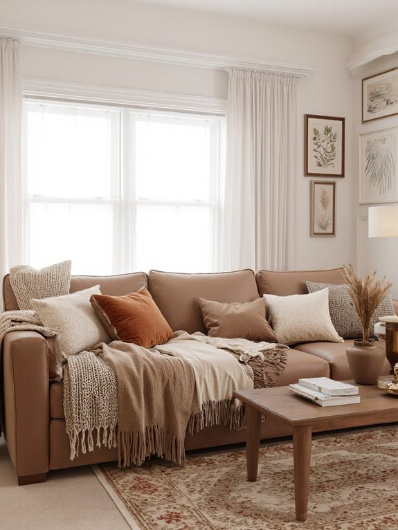 layered blankets for comfort