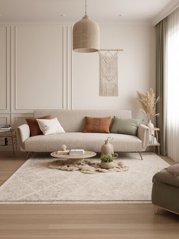 layered textures create comfort