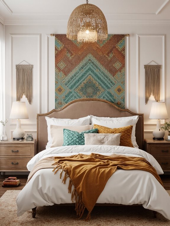 patterned tapestries for boho