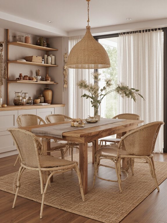 rattan and wicker charm