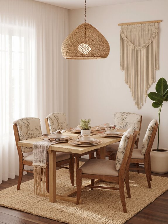 woven light fixtures elegance