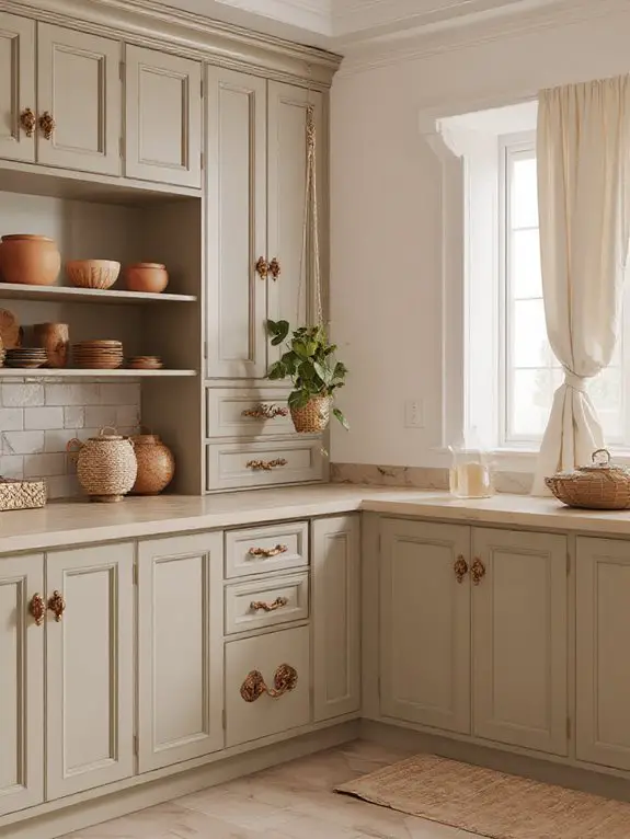 antique handmade cabinet hardware