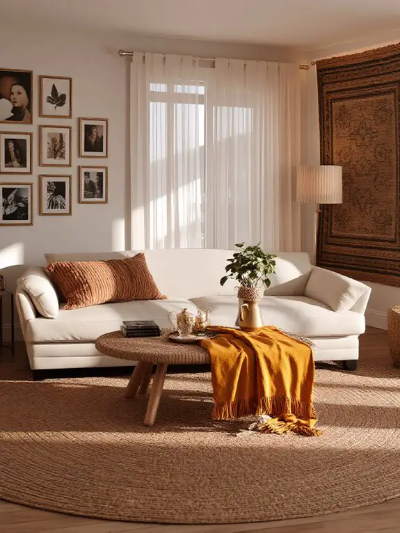 beaded and fringed accents