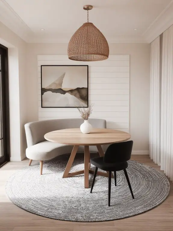 bench seating maximizes space
