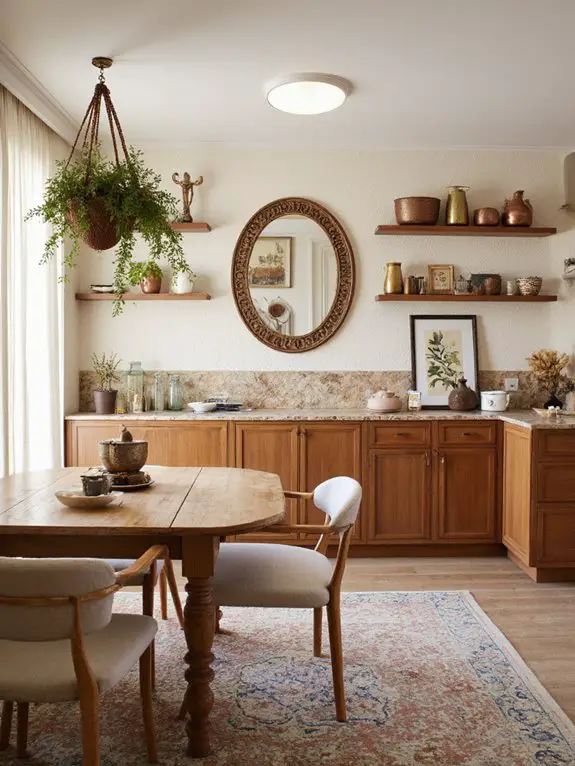 bohemian inspired kitchen decoration ideas