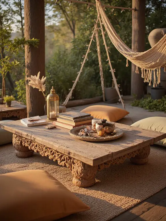 bohemian outdoor styling inspiration