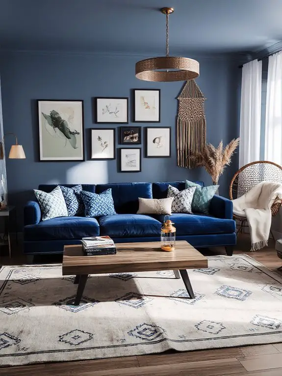 bohemian vibrant moroccan rugs