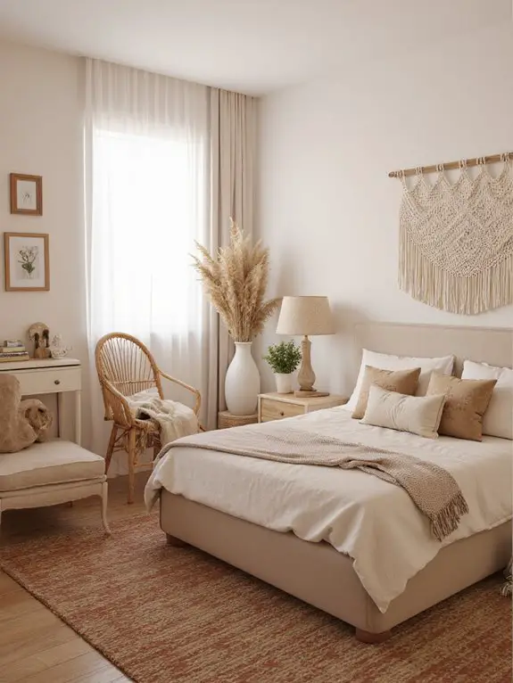 boho inspired bedroom decorating ideas