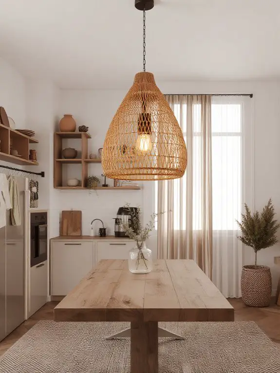 boho statement lighting fixtures