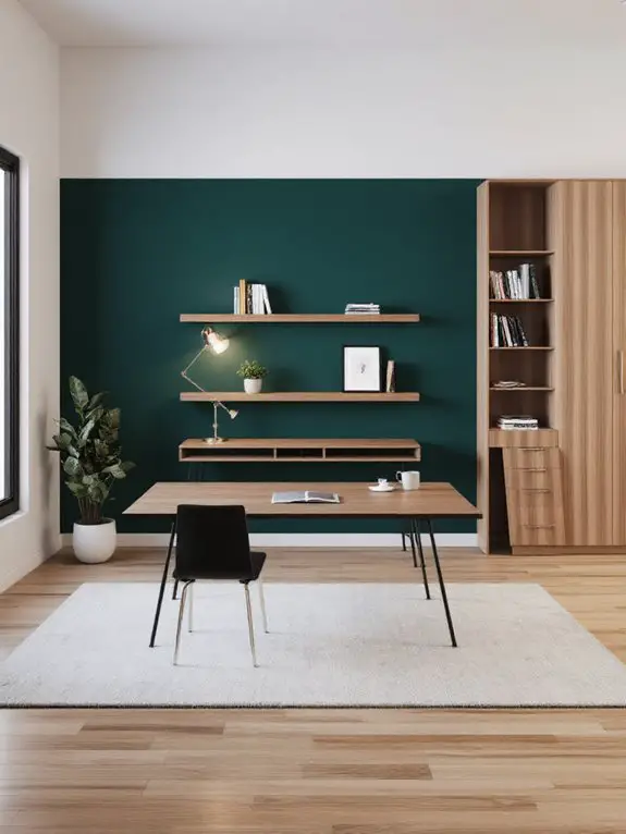 bold accent wall design