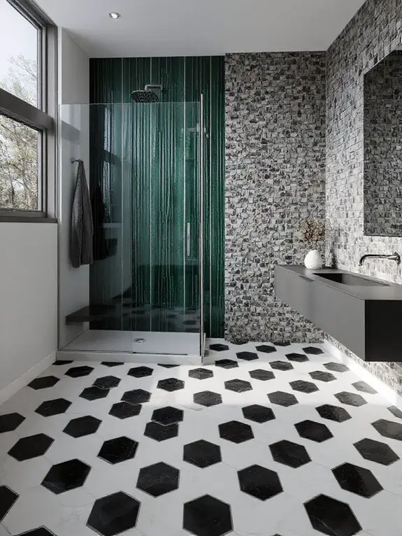 bold geometric tile choices