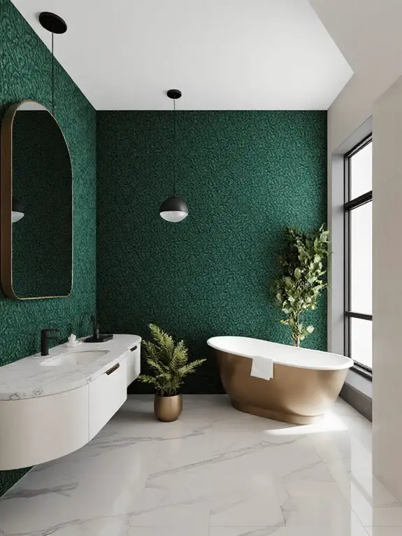 bold moisture resistant wallpaper choices