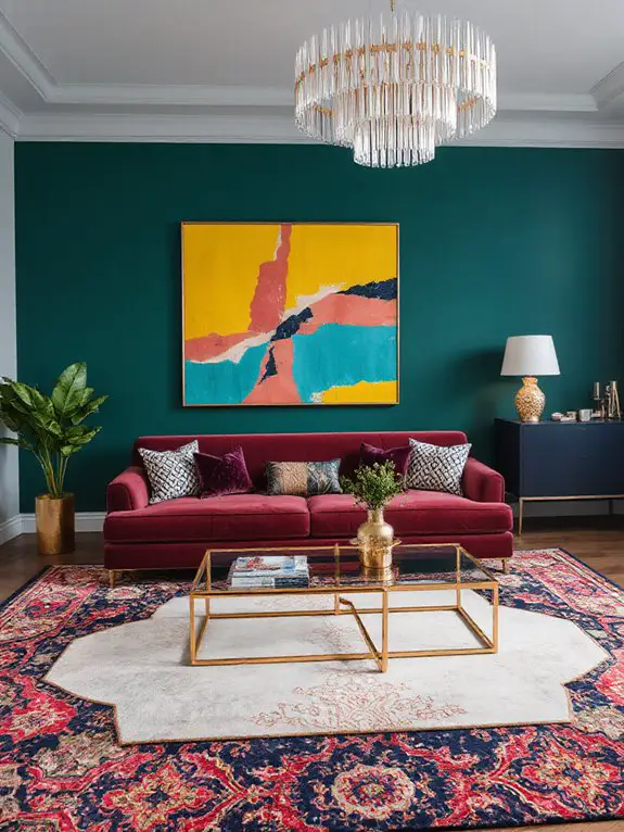bold vibrant color expressions
