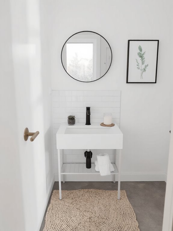 budget friendly bathroom accessories