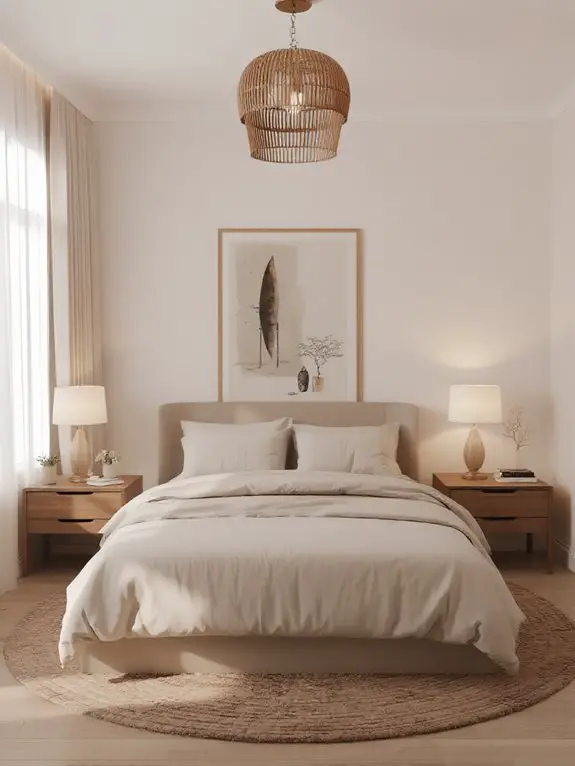 calming ambient bedroom lighting