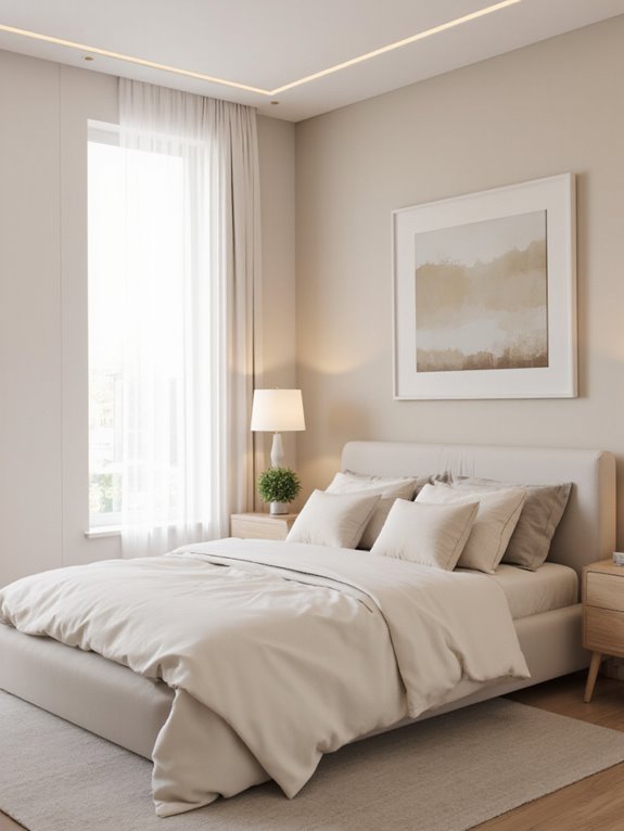 calming bedroom design inspiration