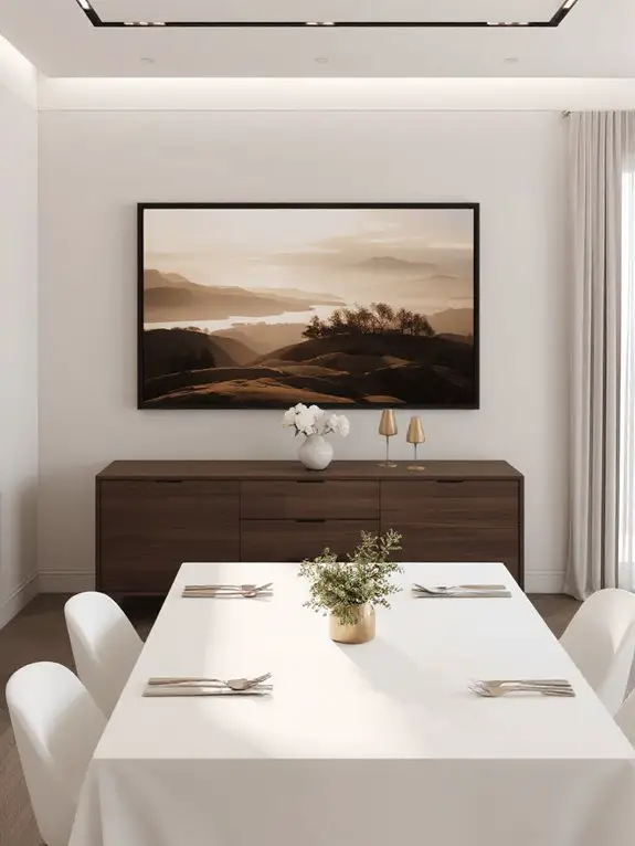 calming landscape paintings ambiance