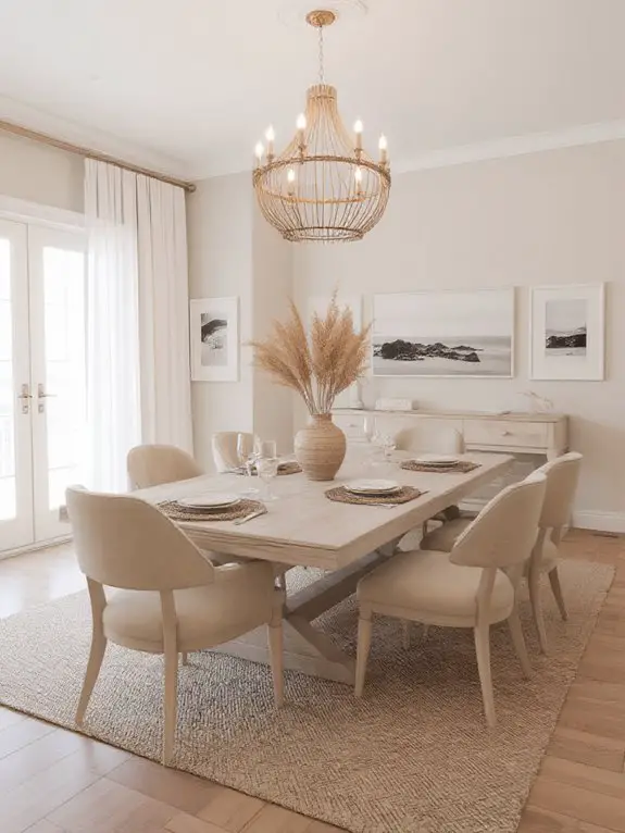 coastal elegance with textures