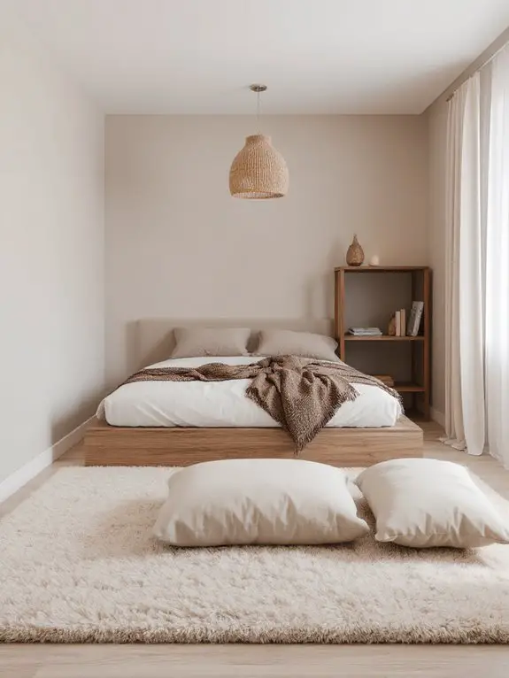 cozy corner with cushions
