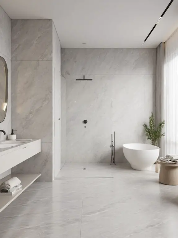 creative bathroom tile designs