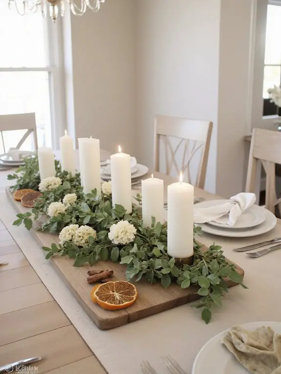 creative dining table decor