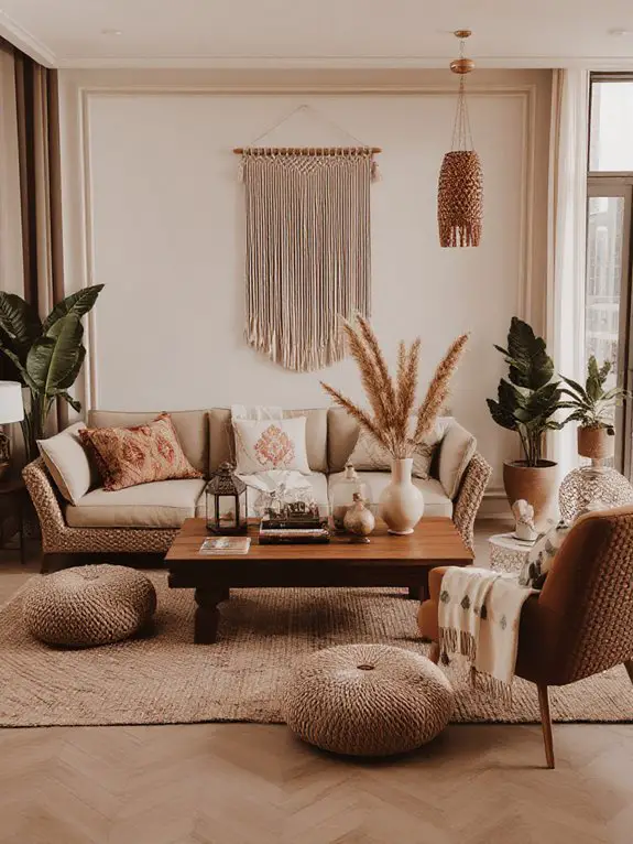 eclectic global inspired decorations