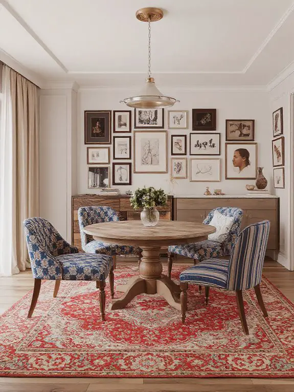 eclectic patterns and textures