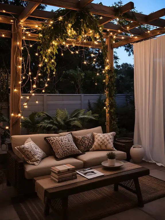enchanting boho fairy lights
