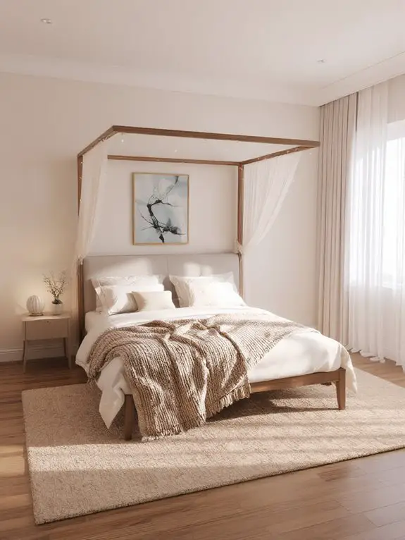 enchanting dreamy canopy bed