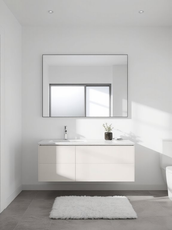 enhance light with mirrors