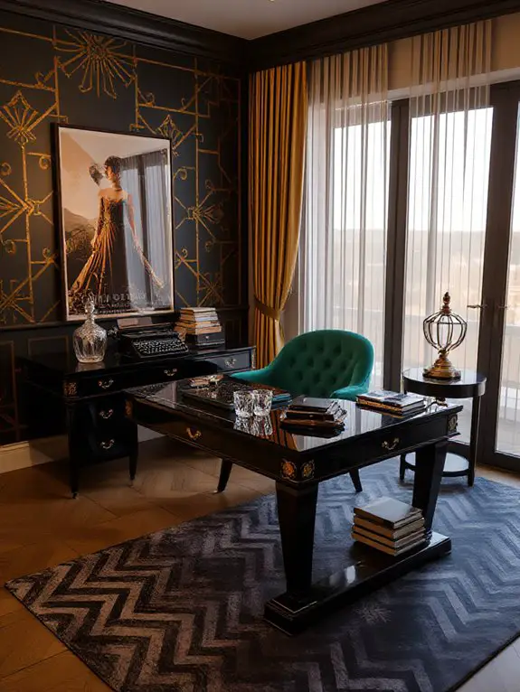 geometric elegance and luxury