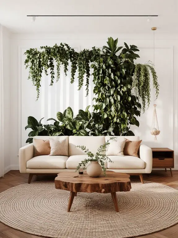 indoor greenery for serenity