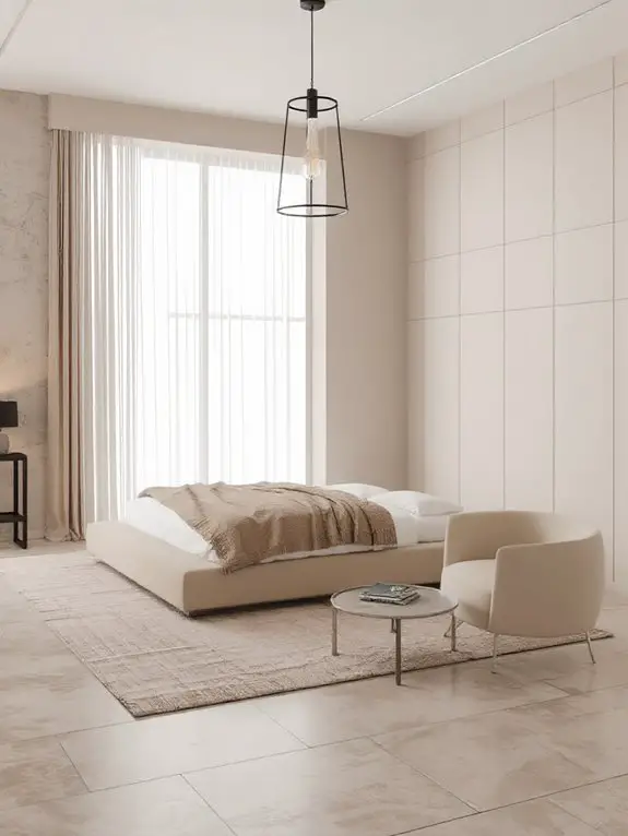 industrial beige meets concrete