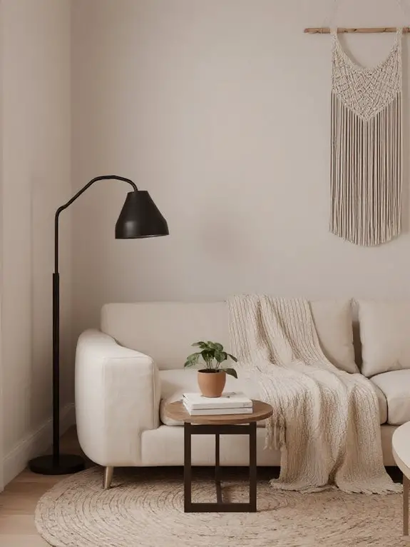 inviting reading nook lighting