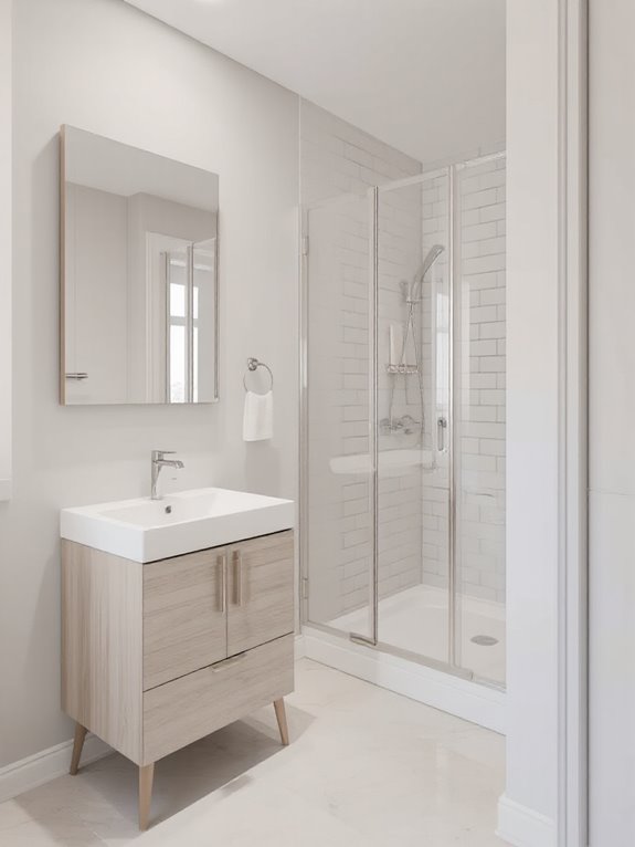 light colors create spaciousness