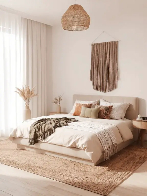 low profile furniture for boho