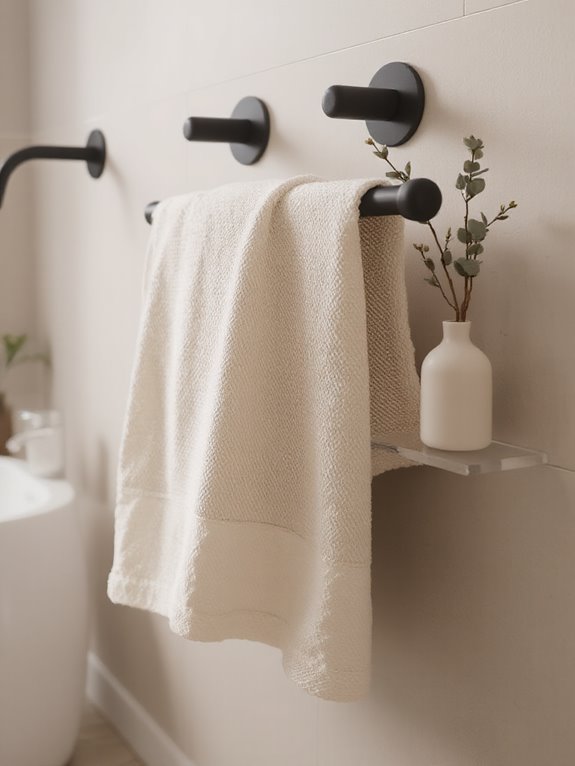 luxurious soft textured towels