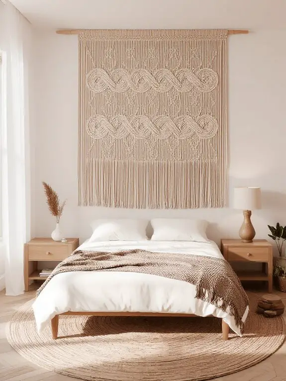 macram wall hangings add charm