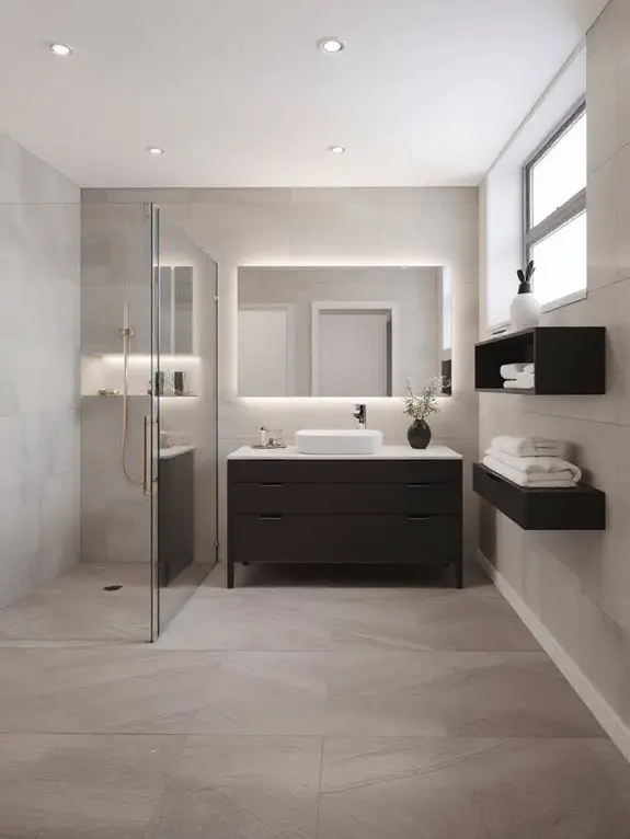 maximize bathroom storage efficiently