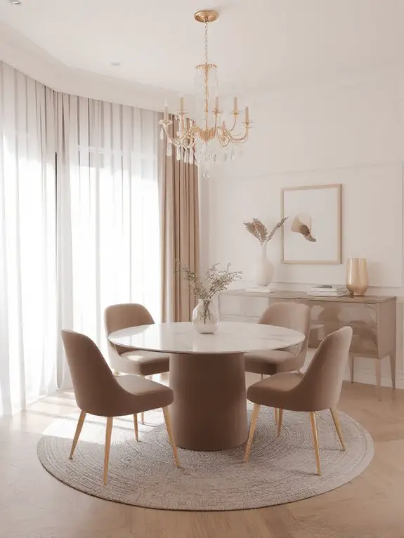 maximize small dining spaces
