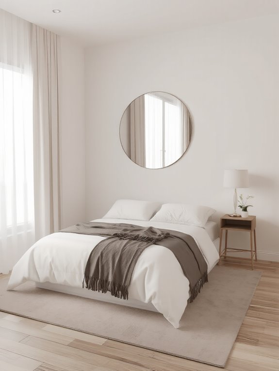 mirrors amplify space and light