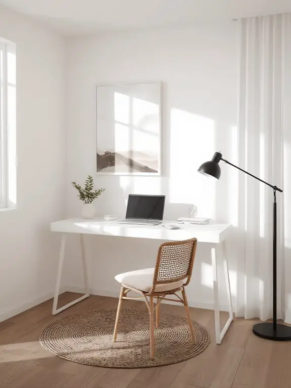 natural accents enhance minimalism