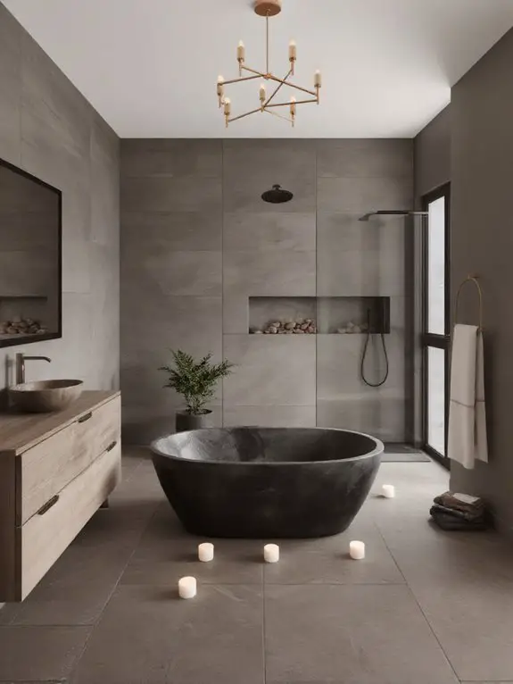 natural elegance in bathrooms