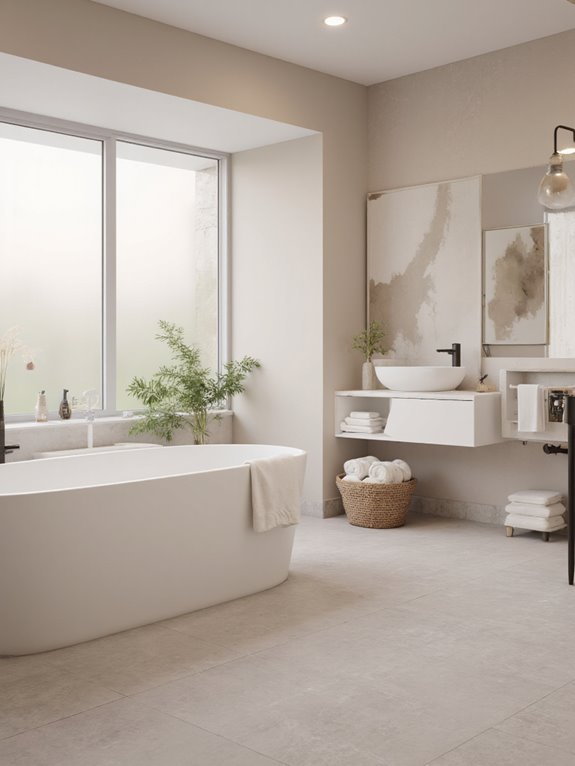 neutral bathroom renovation ideas